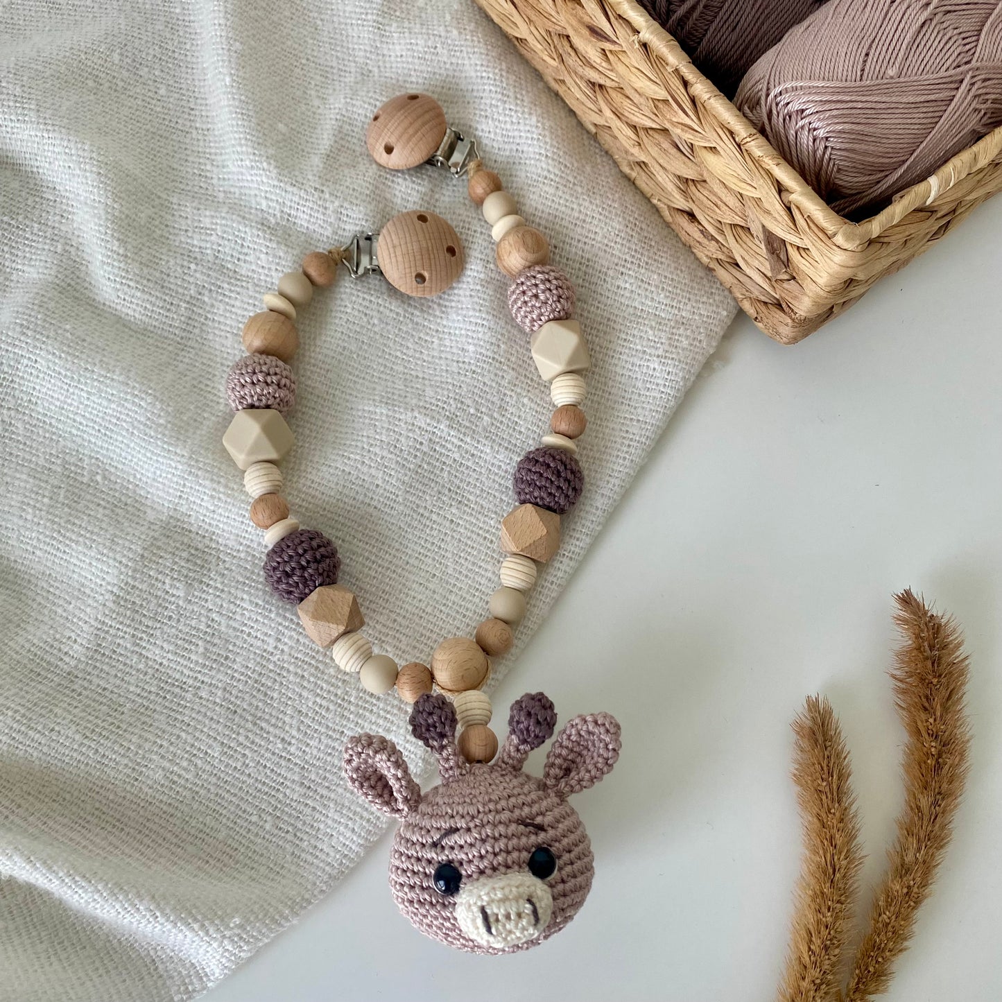 Kinderwagenkette Giraffe