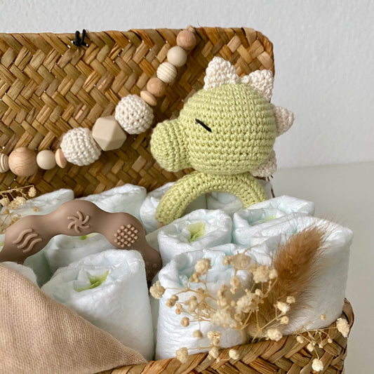 Windelkorb klein Dino