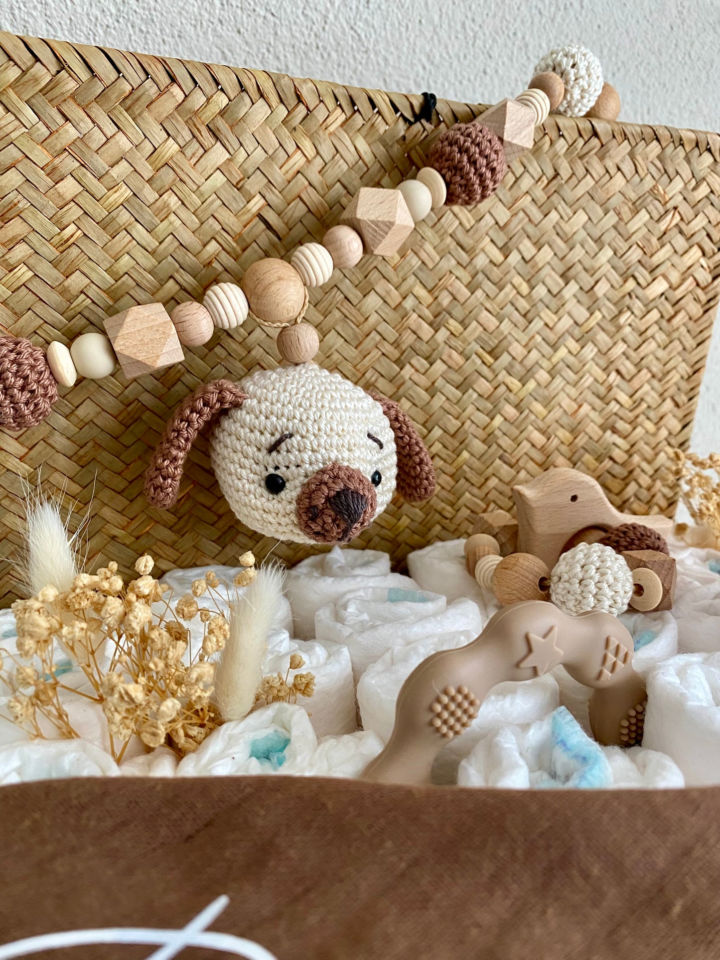 Windelkorb gross Schwein / Hund