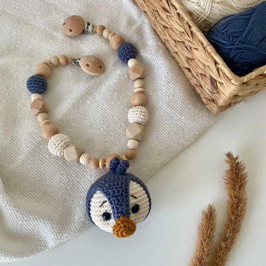 Kinderwagenkette Pinguin