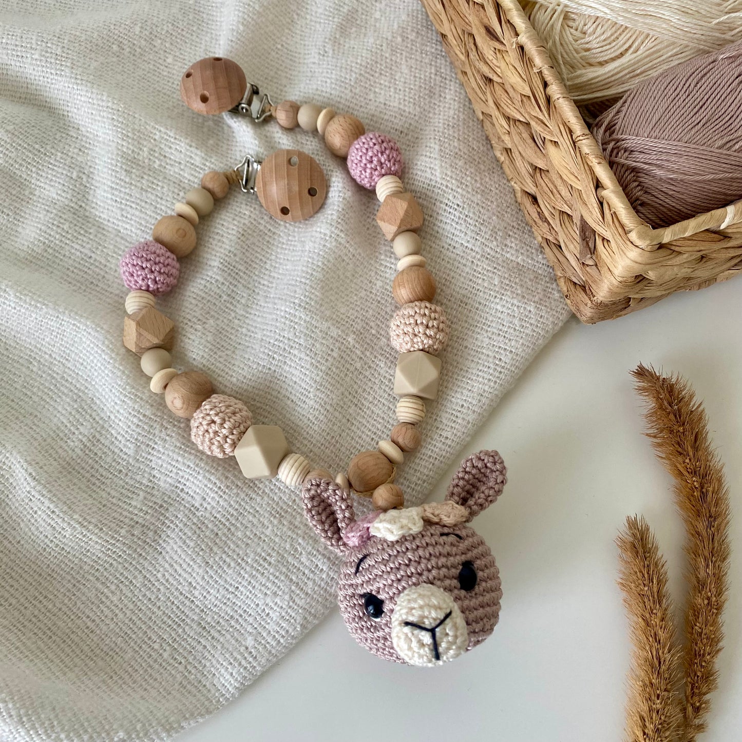 Kinderwagenkette Alpaka